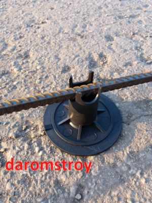 Фиксатор арматуры «Стойка-опора» 40/45 мм (по мягким грунтам) (250 шт)