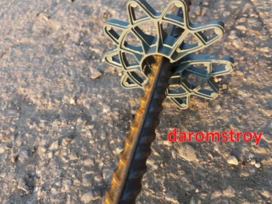 Фиксатор арматуры «Звездочка» 30 мм пол/стена (500 шт)