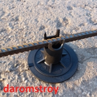 Фиксатор арматуры «Стойка-опора» 40/45 мм (по мягким грунтам) (100 шт)