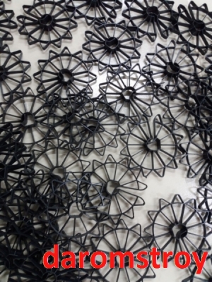 Фиксатор арматуры «Звездочка» 40 мм пол/стена (100 шт)