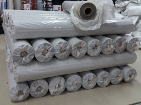 Пленка ГОСТ техническая стенка 100 мкм рулон-полурукав 1,5 м на отрез  цена за 1 пог.м (3 кв.м)