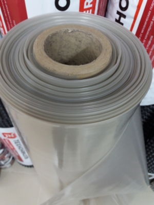 Пленка ГОСТ техническая стенка 200 мкм рулон-полурукав 1,5 м на отрез (цена за 1 пог.м 3 кв.м)