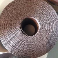 Бродюрная лена 10см*10м коричневая