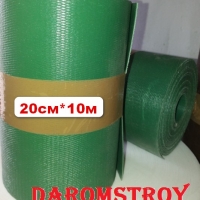 Бродюрная лента 20см*10м зеленая