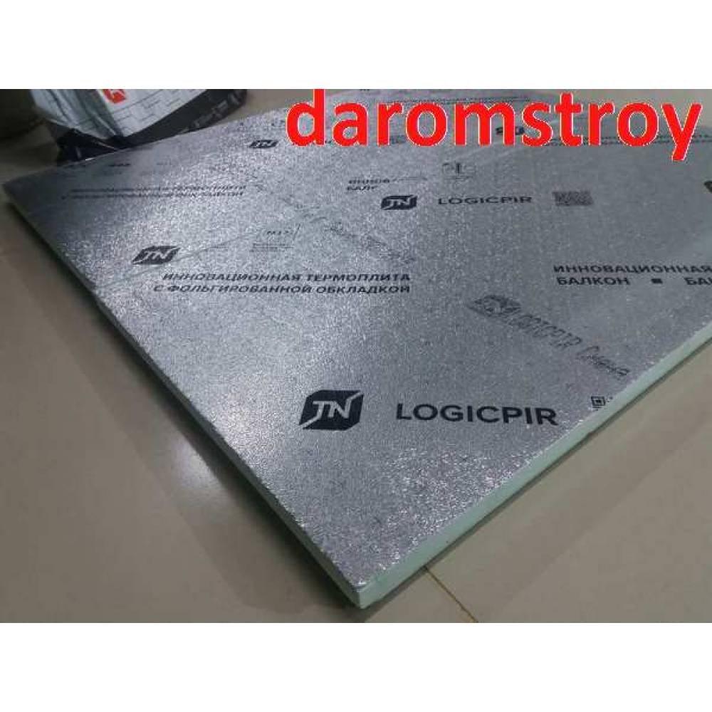 LOGICPIR L Баня 1190*590*40 мм 1 плита 0,7 кв.м