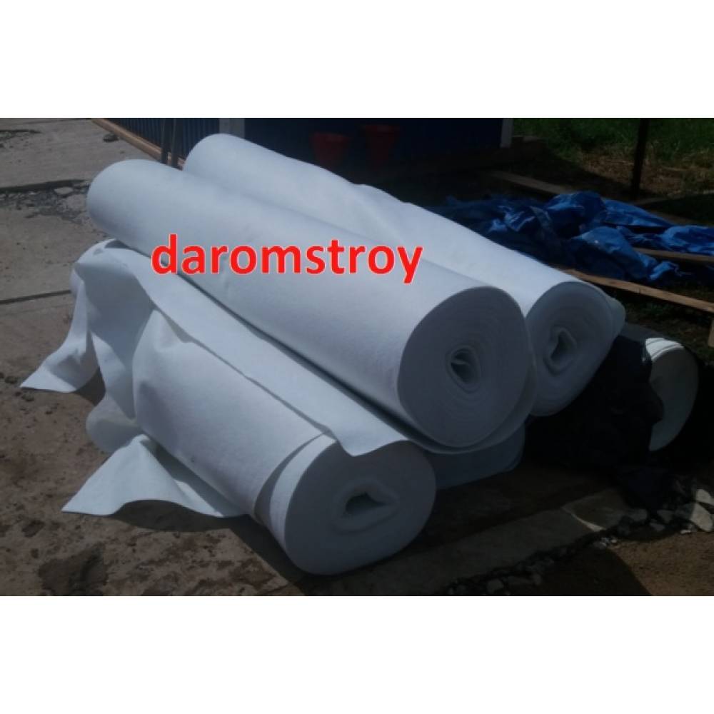 Геотекстиль Дорнит 100 гр/кв.м 1*100 м (100 кв.м) (первичное сырьё)