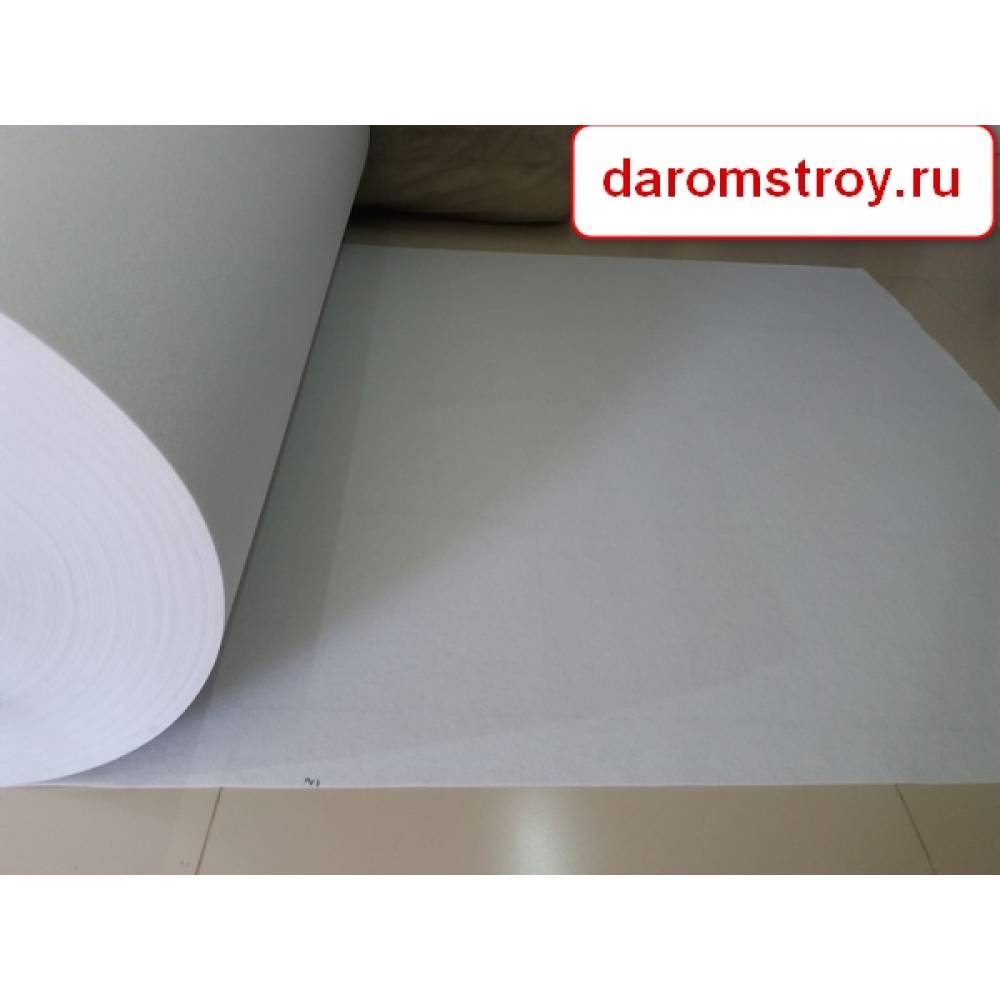 Дорнит 300 гр/кв.м на отрез ширина 3*20м (60 кв.м) (первичное сырьё)